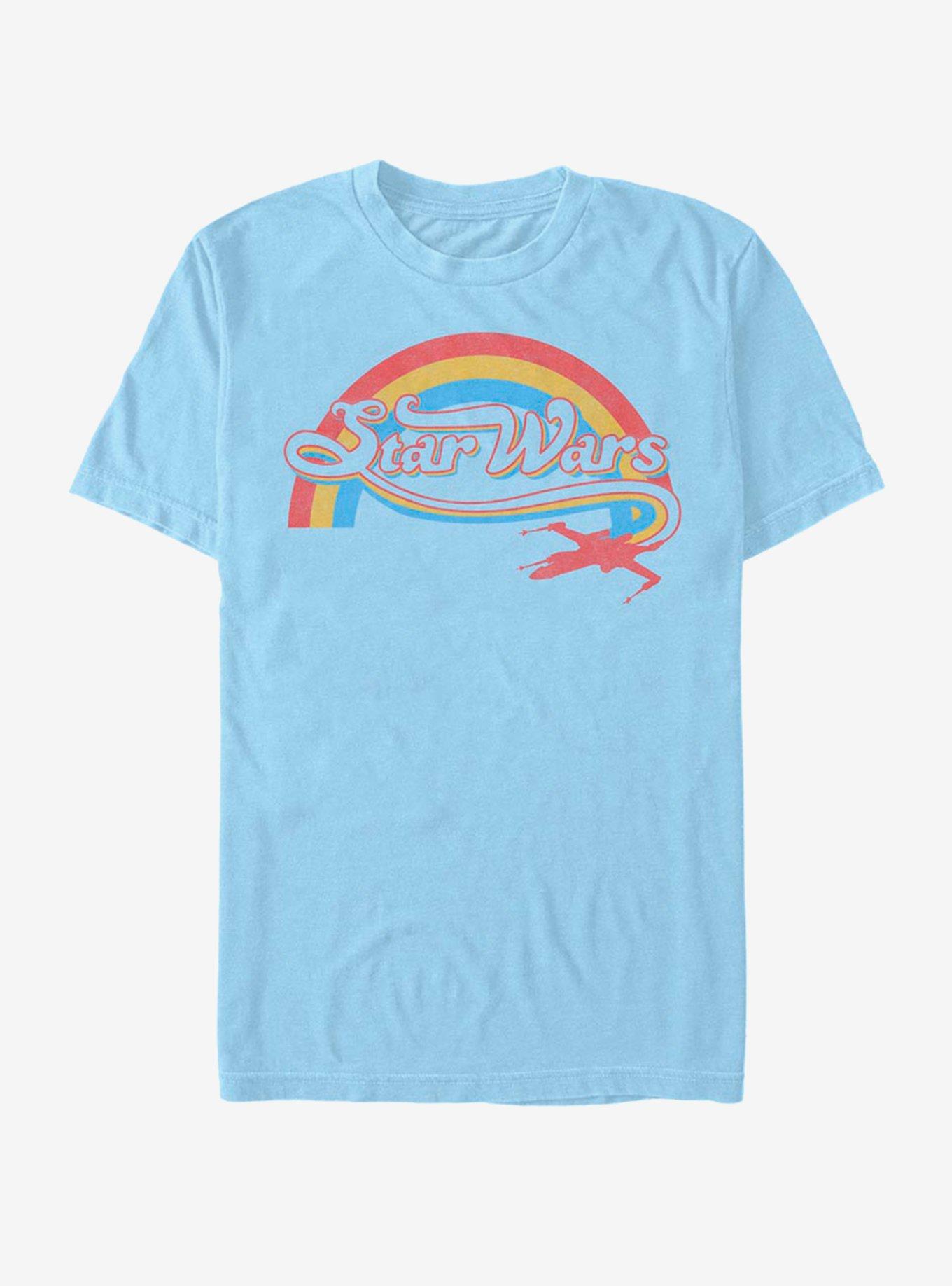 Star Wars Rainbow Retro Star Wars T-Shirt, , hi-res