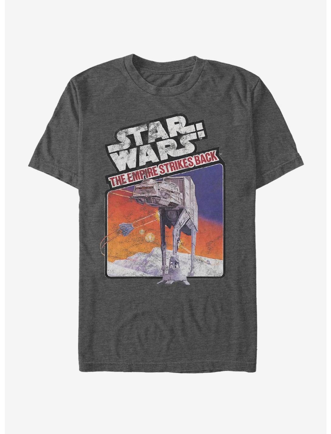 Star Wars Empire Atari Cartridge T-Shirt, CHAR HTR, hi-res