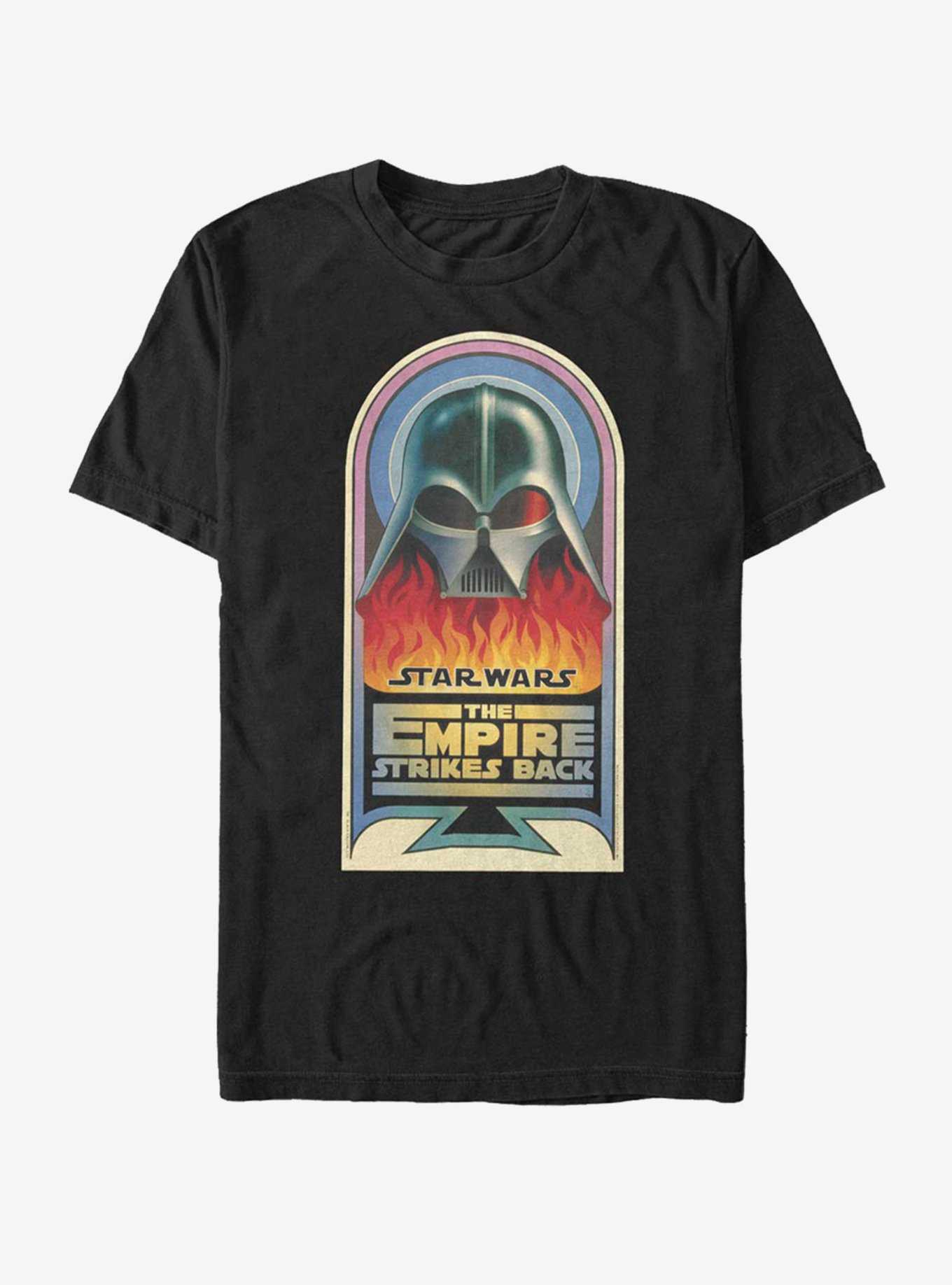 Star Wars The Empire Strikes Back Darth Vader Flames T-Shirt, , hi-res