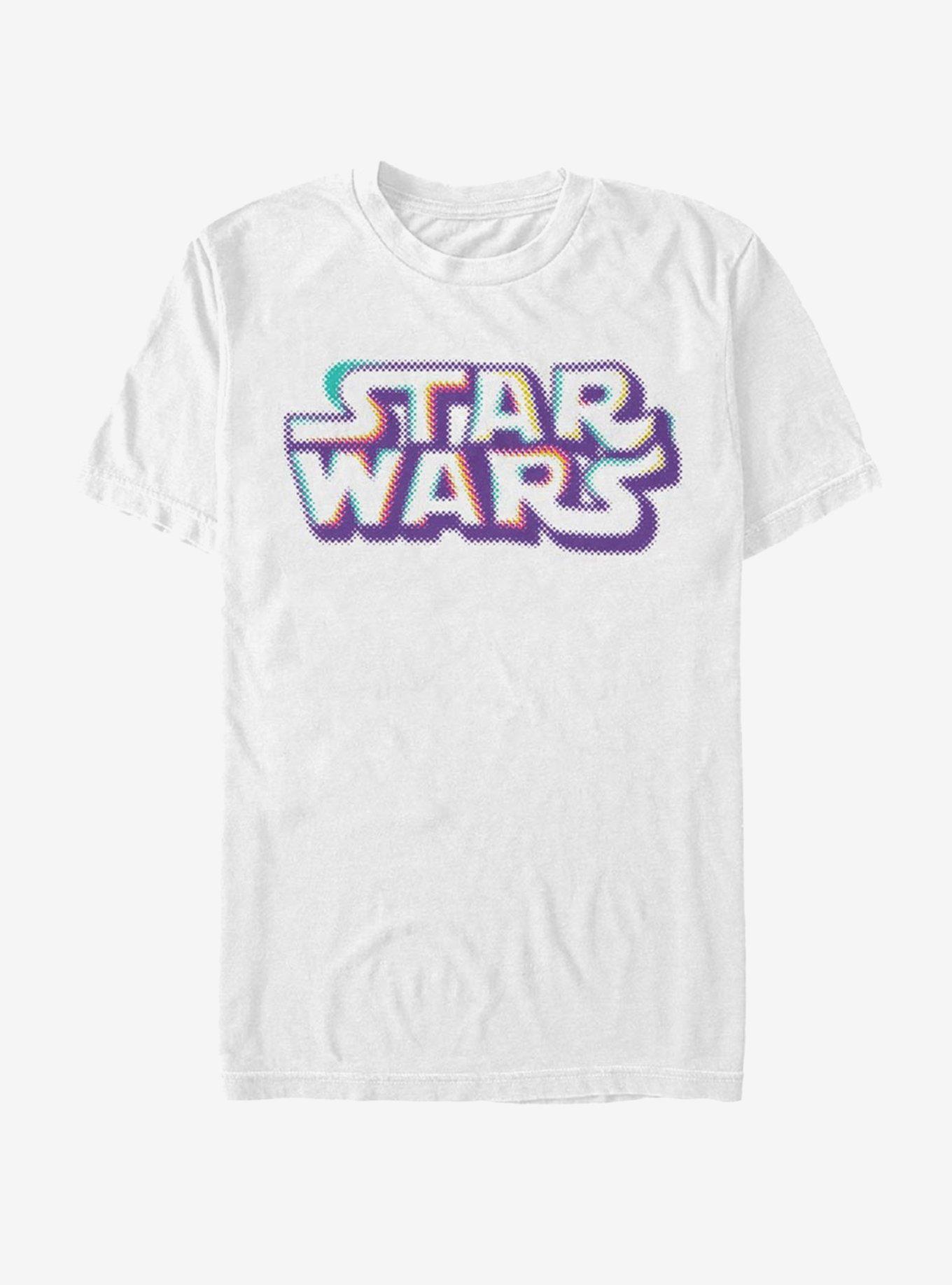 Star Wars Thermal Logo Dotty T-Shirt, WHITE, hi-res