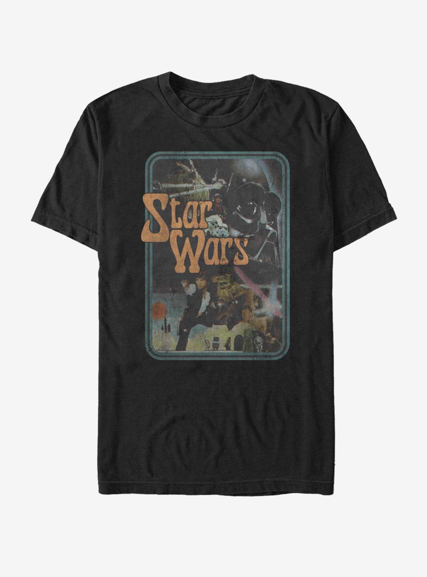 Star Wars Retro T-Shirt, BLACK, hi-res