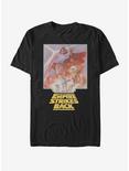 Star Wars The Empire Strikes Back Characters And Walkers T-Shirt, BLACK, hi-res