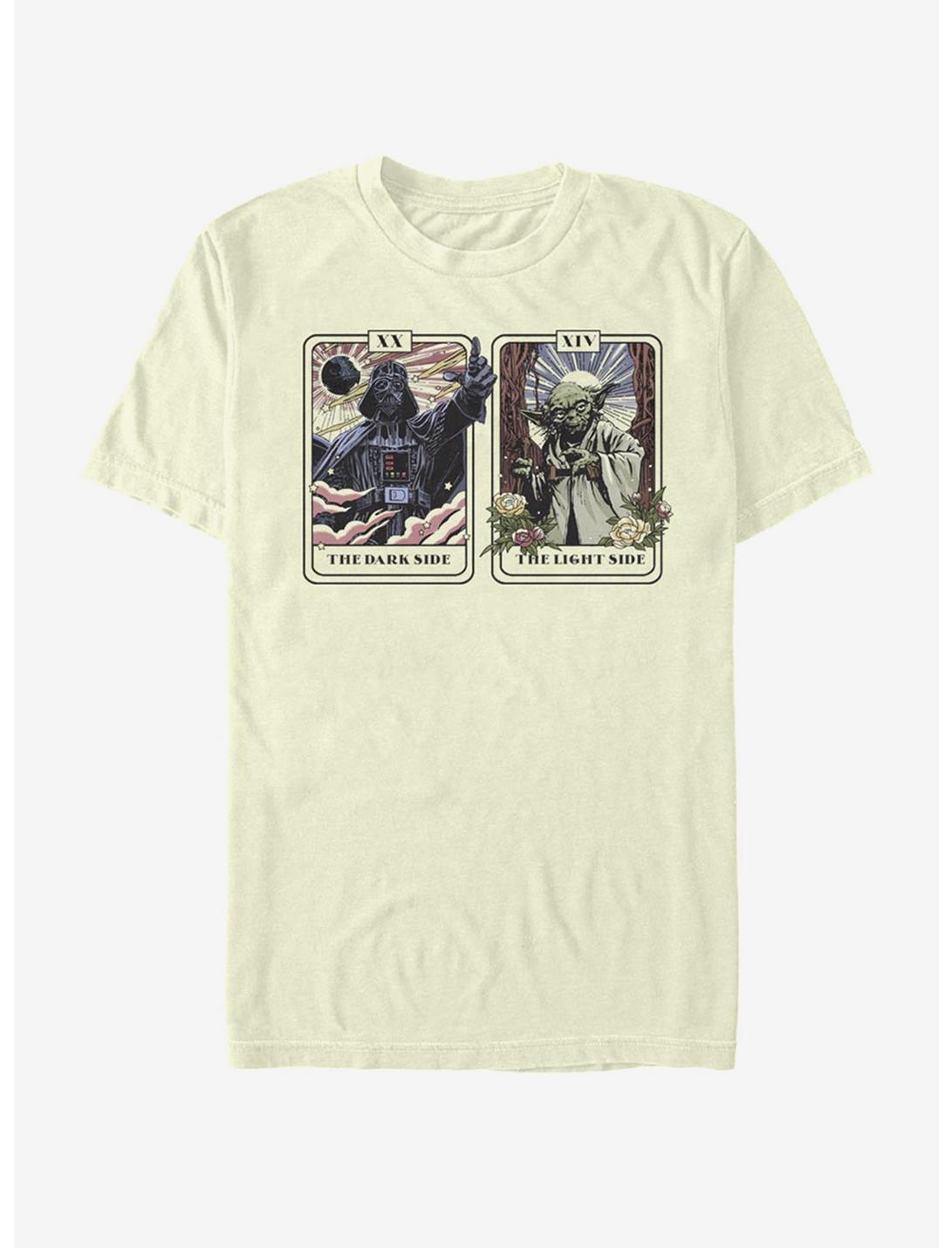 Star Wars Vader Yoda Tarot T-Shirt, NATURAL, hi-res