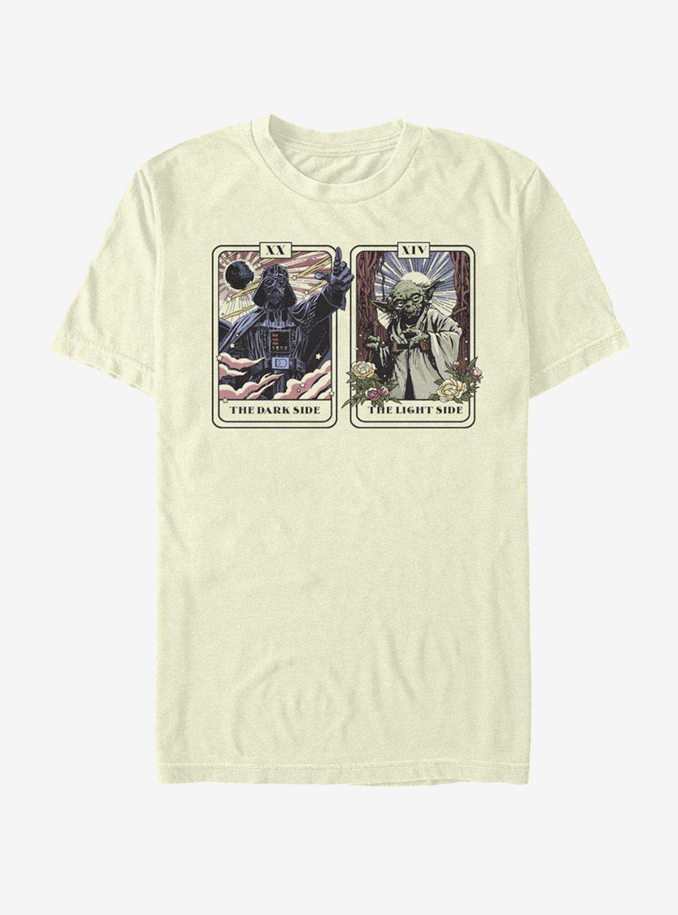 Star Wars Vader Yoda Tarot T-Shirt, NATURAL, hi-res