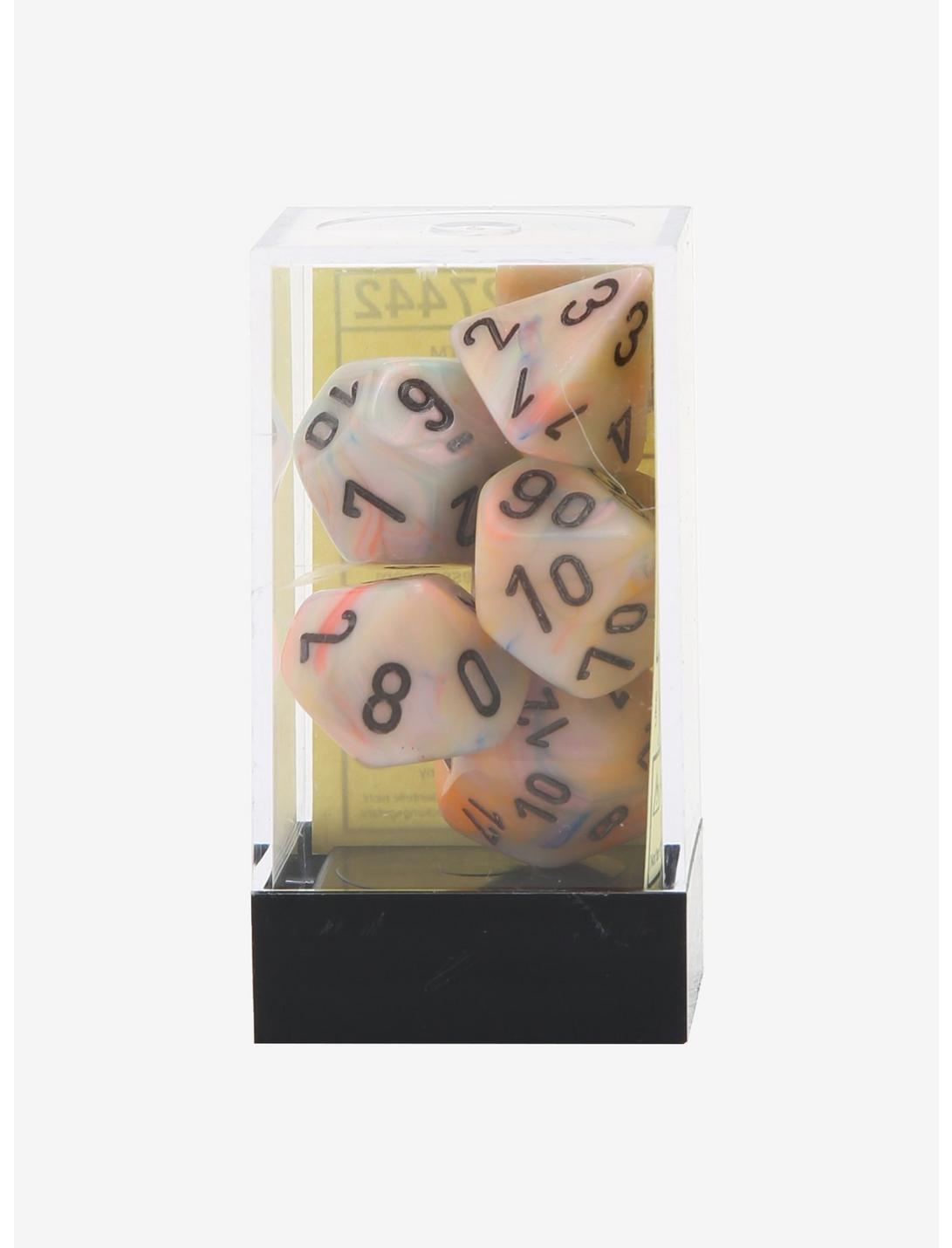 Chessex Festive Circus With Black Polyhedral Dice Set, , hi-res