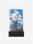 Chessex Gemini Astral Blue & White With Red Polyhedral Dice Set, , hi-res