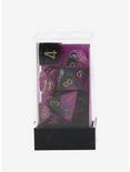 Chessex Gemini Black & Purple With Gold Polyhedral Dice Set, , hi-res