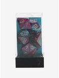 Chessex Gemini Purple & Teal With Gold Polyhedral Dice Set, , hi-res
