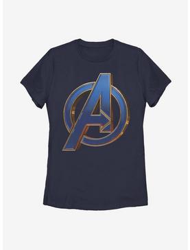 Marvel Avengers Blue Logo Womens T-Shirt, , hi-res