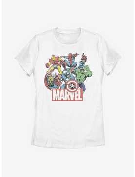 Marvel Avengers Heroes Of Today Womens T-Shirt, , hi-res
