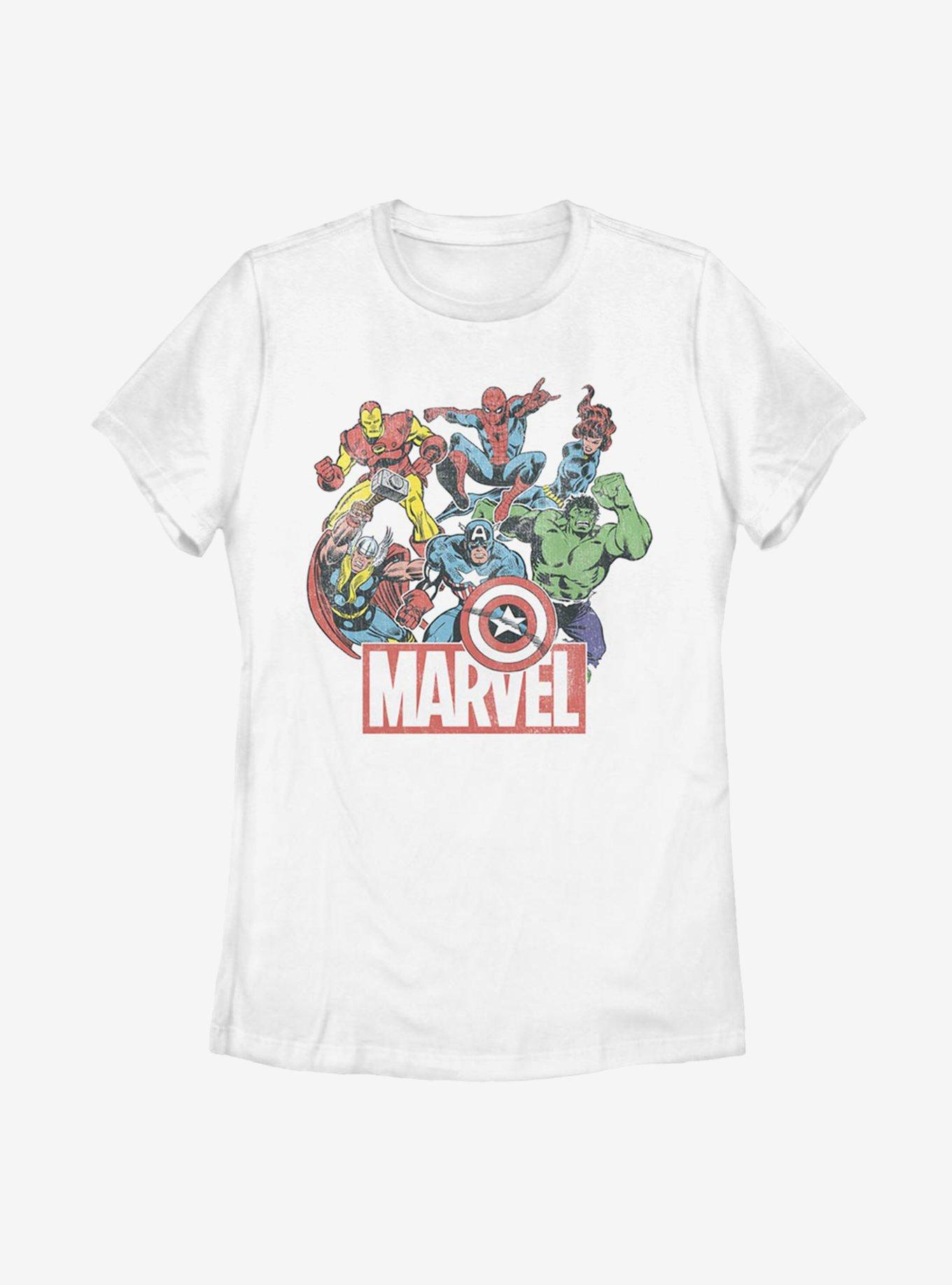 Marvel Avengers Heroes Of Today Womens T-Shirt, , hi-res