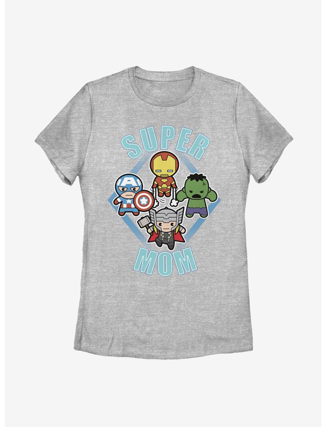Marvel Avengers Super Mom Dudes Womens T-Shirt, ATH HTR, hi-res
