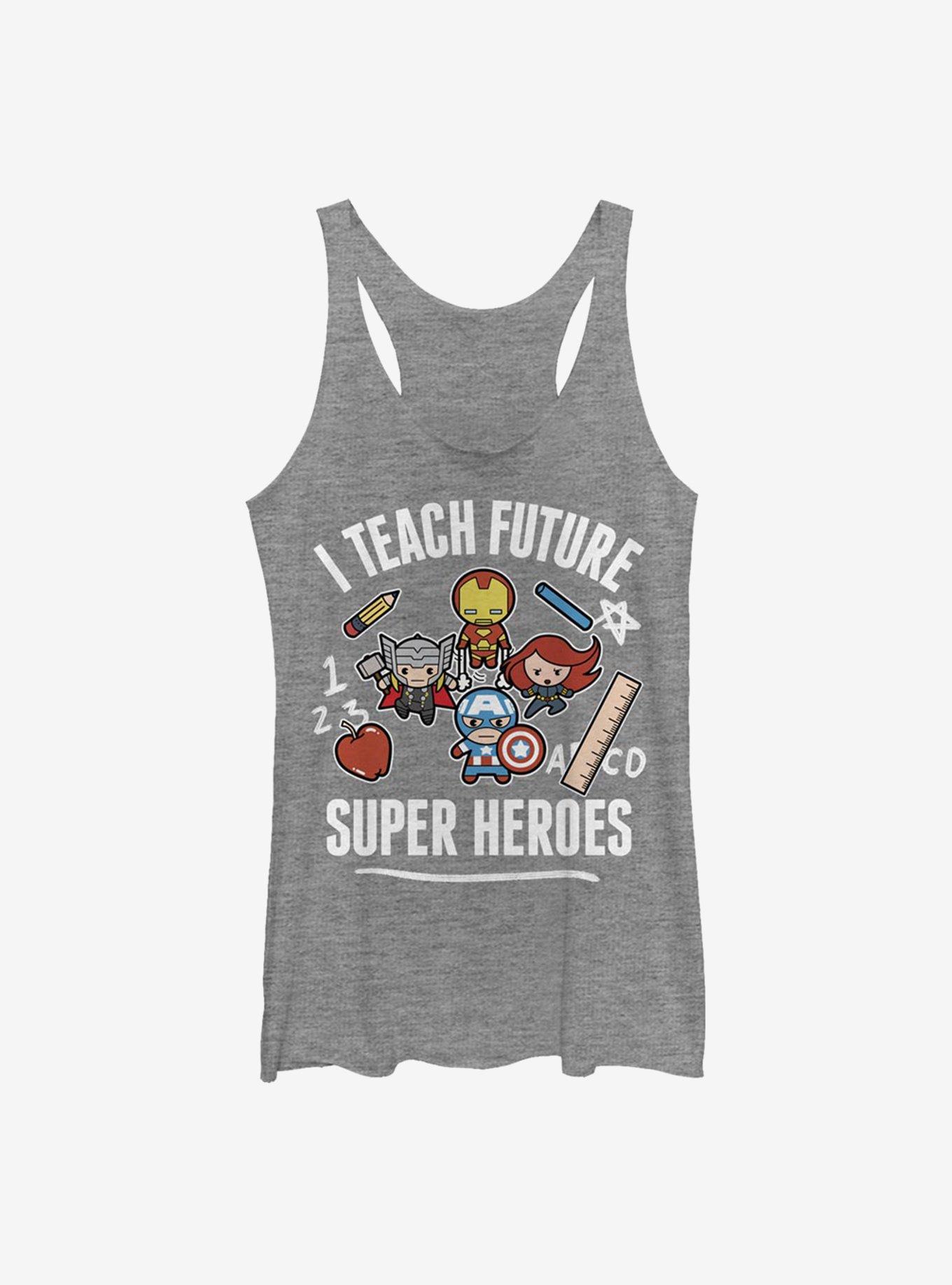 Marvel Avengers Teach Future Supers Womens Tank Top, , hi-res