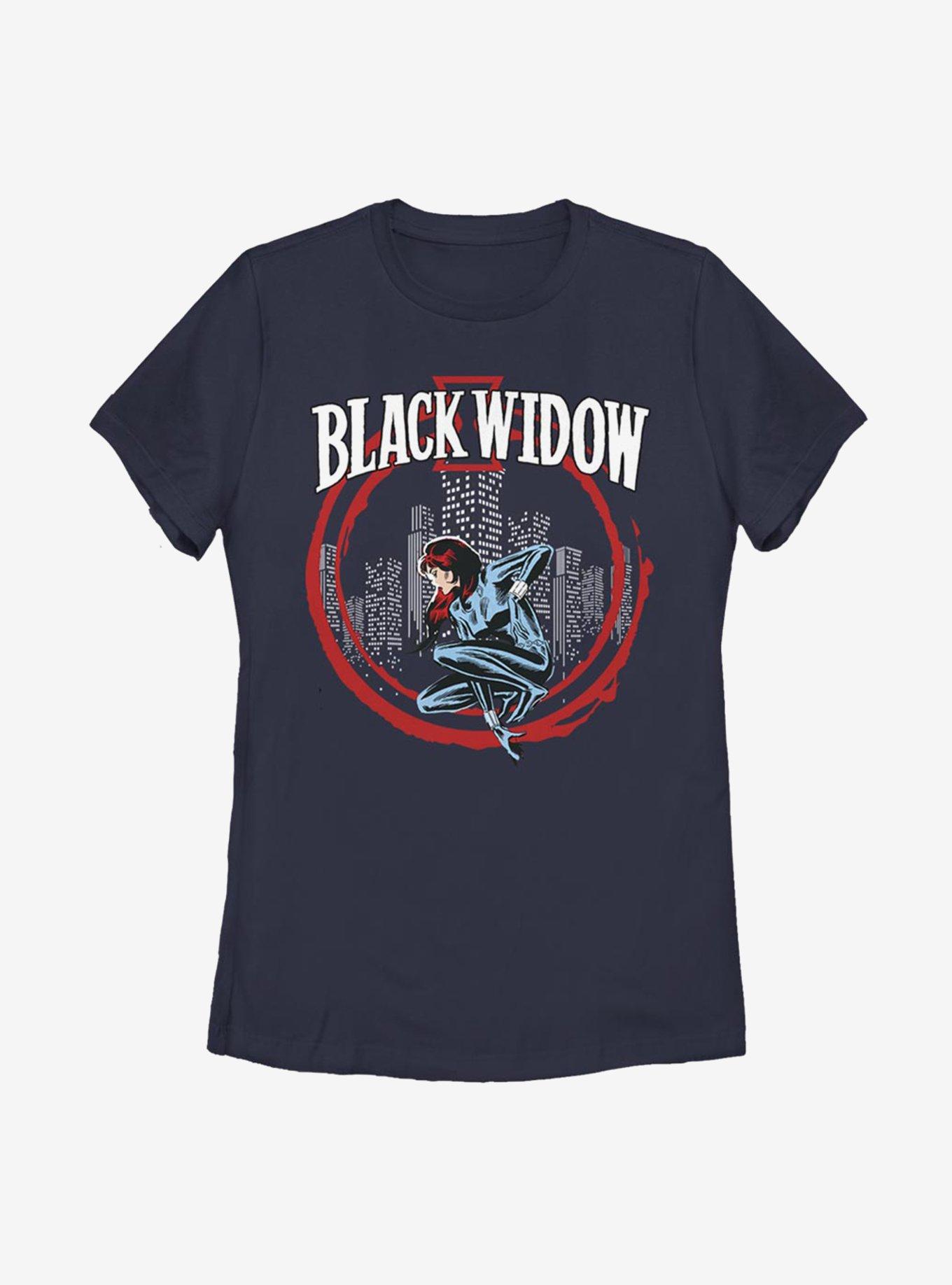 Marvel Black Widow Circle Womens T-Shirt, , hi-res