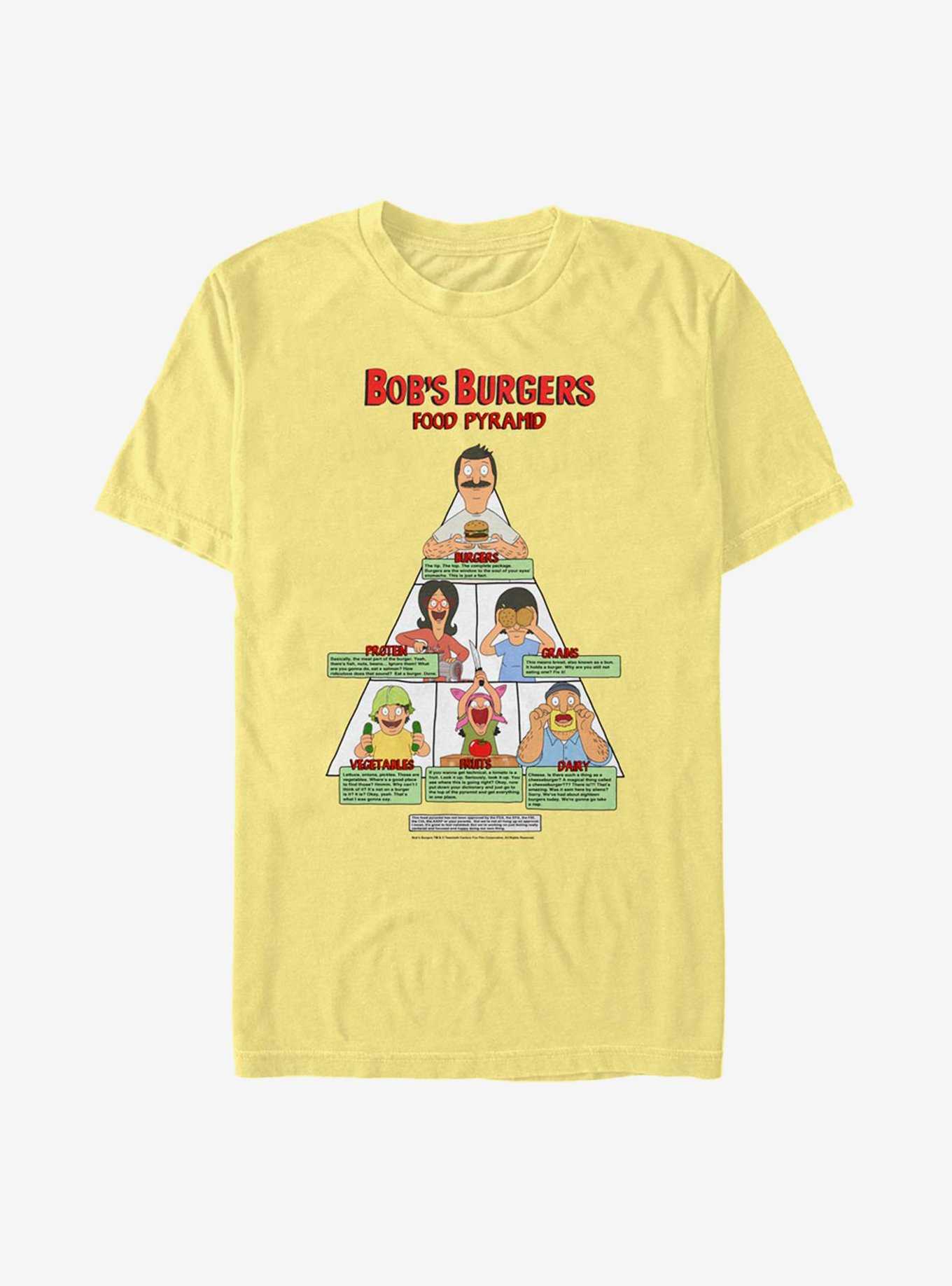 Bob's Burgers Food Pyramid T-Shirt, , hi-res