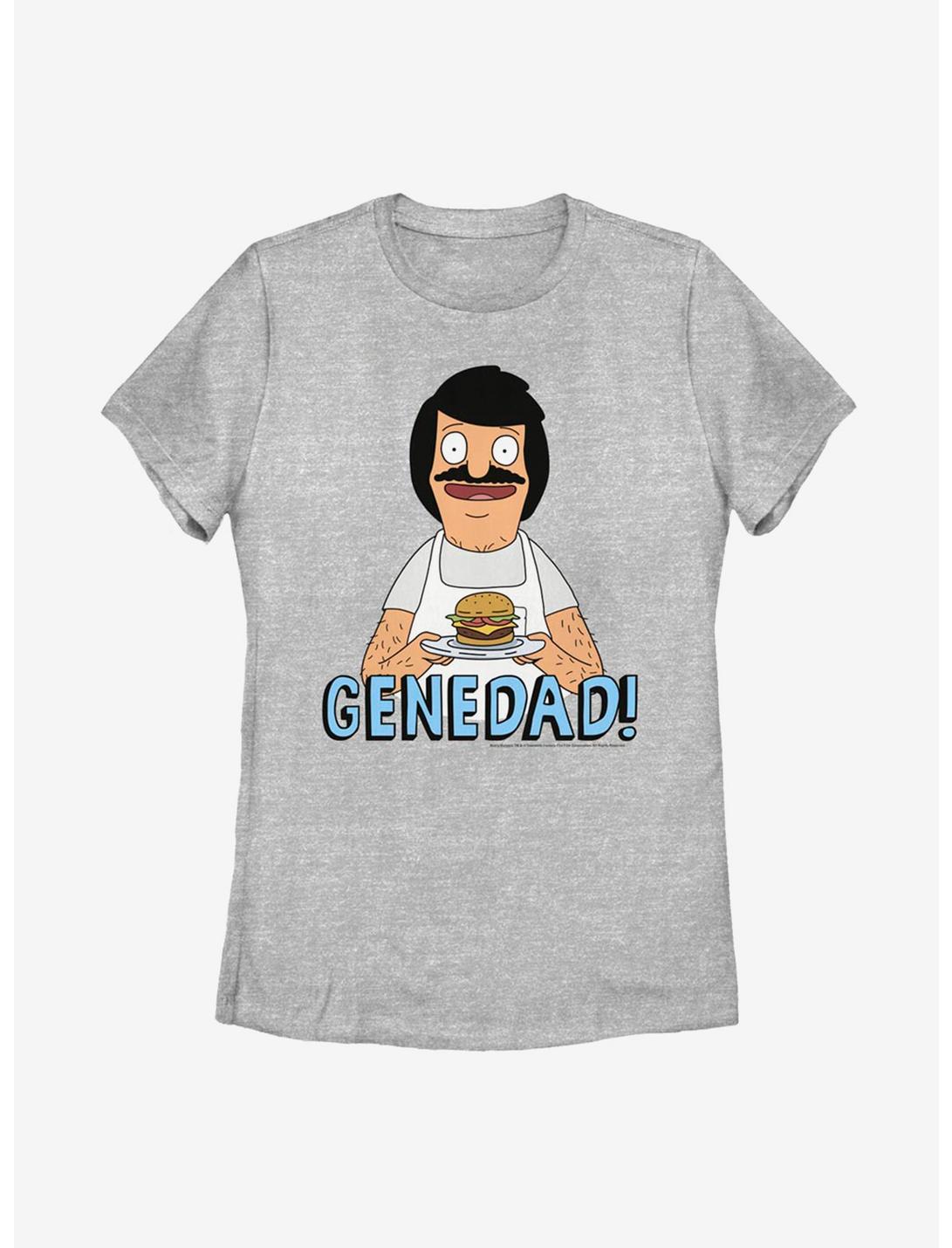 Bob's Burgers Gene Dad Womens T-Shirt, ATH HTR, hi-res