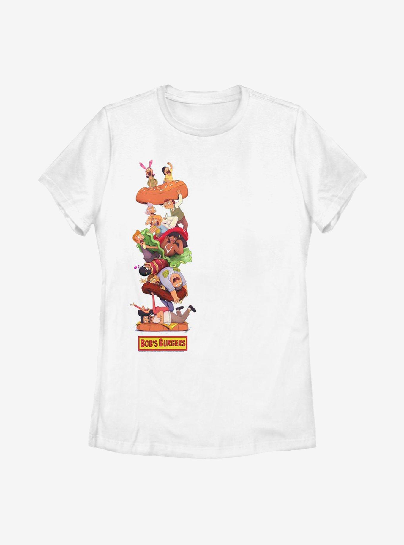 Bob's Burgers Stack Painting Womens T-Shirt, , hi-res