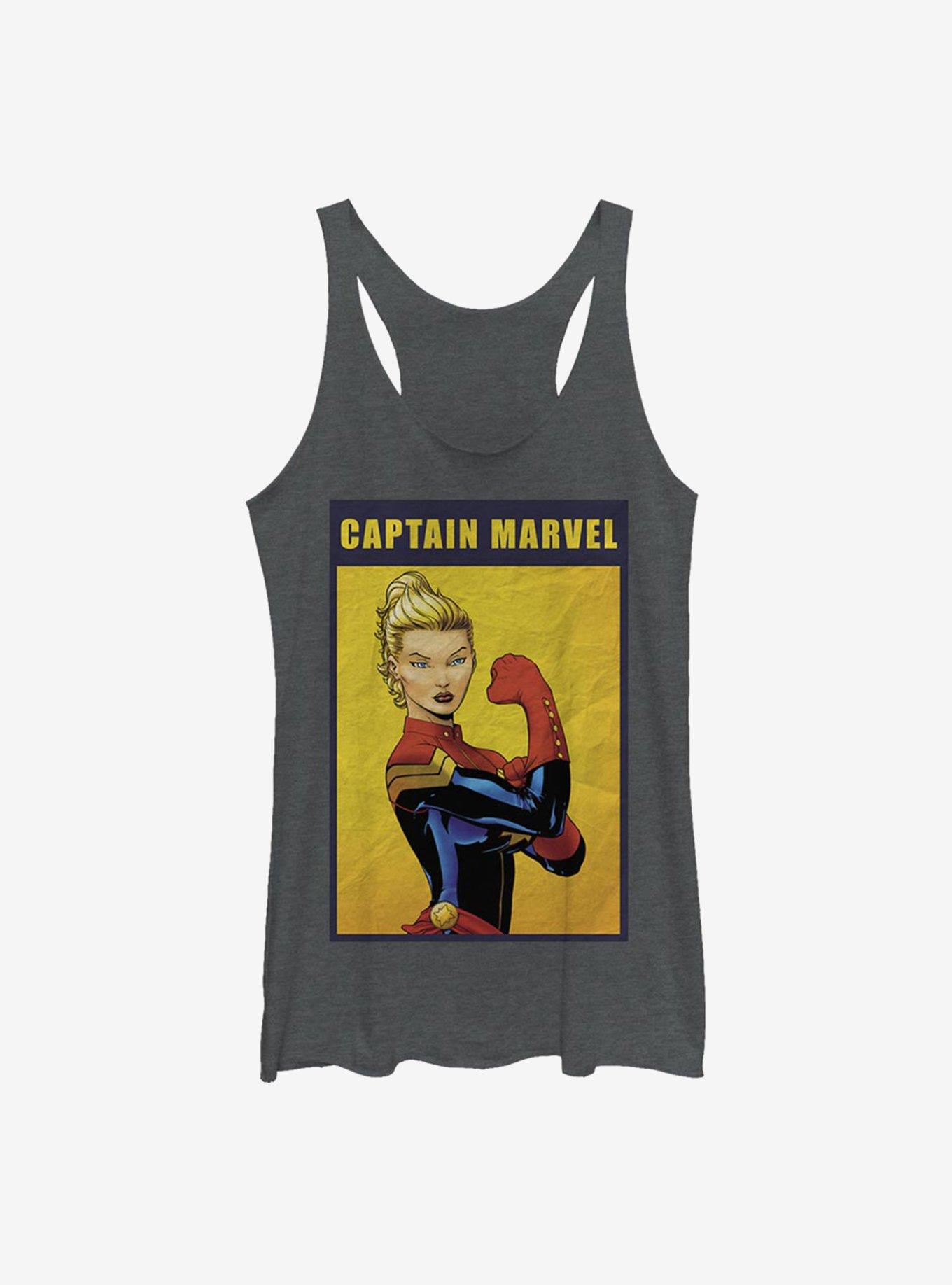 Marvel Captain Marvel The Riveter Womens Tank Top, , hi-res