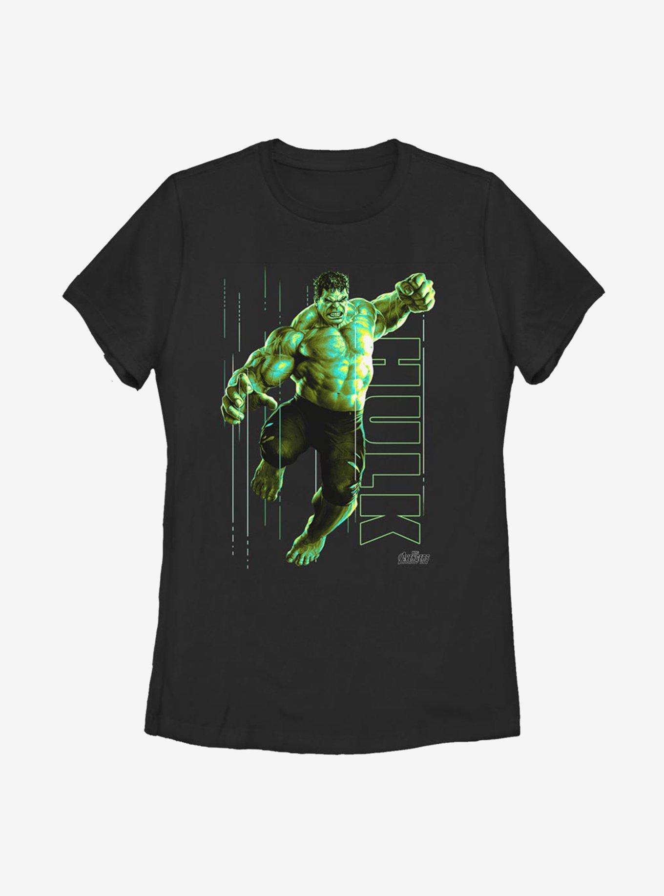 Marvel Hulk Glow Womens T-Shirt, , hi-res
