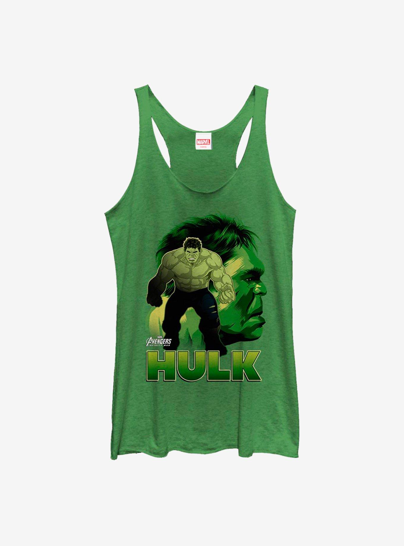 Marvel Hulk Smash Sil Womens Tank Top, , hi-res