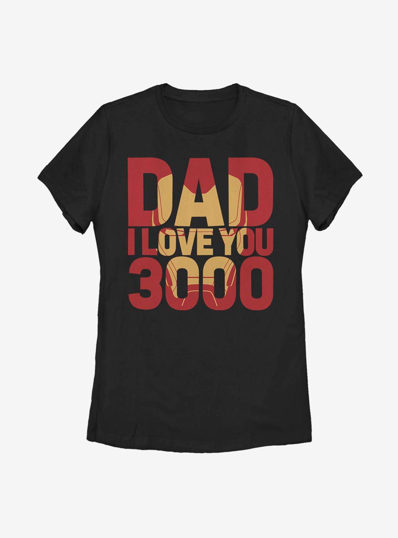 Marvel Iron Man Iron Dad 3000 Womens T-Shirt, , hi-res