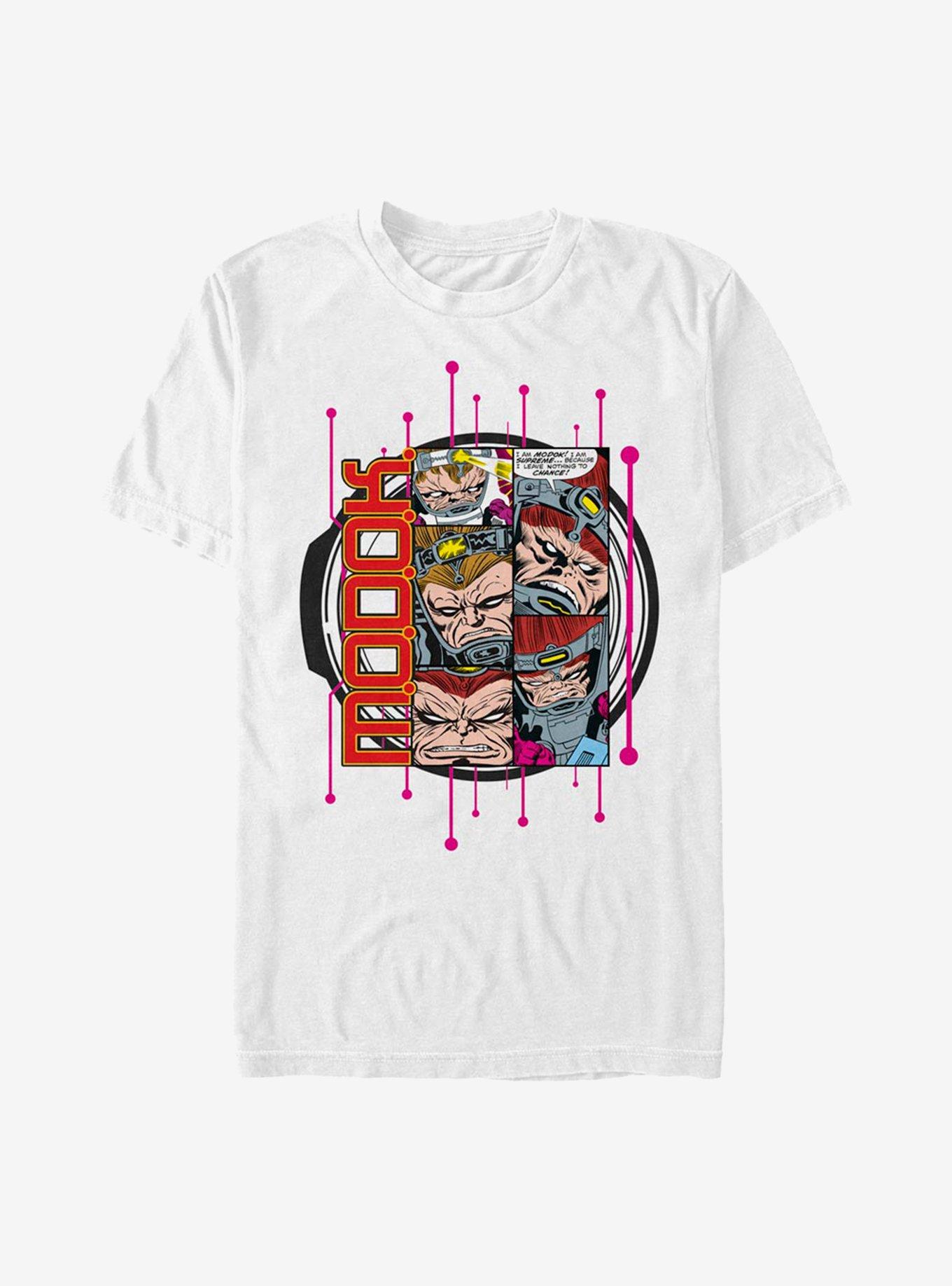 Marvel Modok Collage T-Shirt, WHITE, hi-res