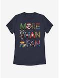 Marvel Fan Letters Womens T-Shirt, NAVY, hi-res