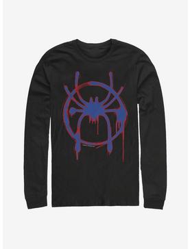 Marvel Spider-Man: Into The Spiderverse Miles Morales Red and Blue Long-Sleeve T-Shirt, , hi-res