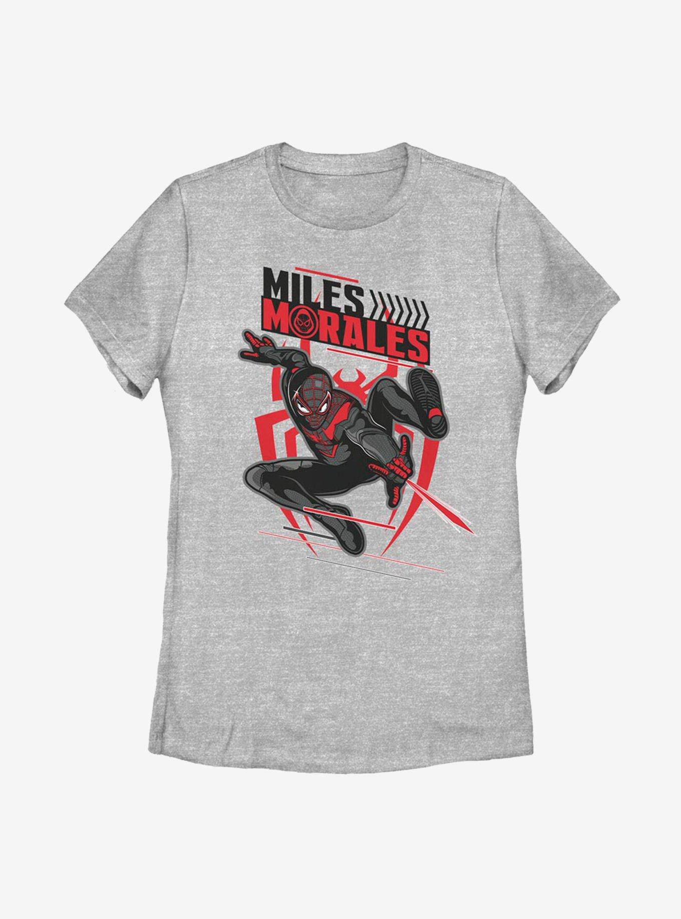 Marvel Spider-Man Miles Morales Swing Morales Womens T-Shirt, , hi-res