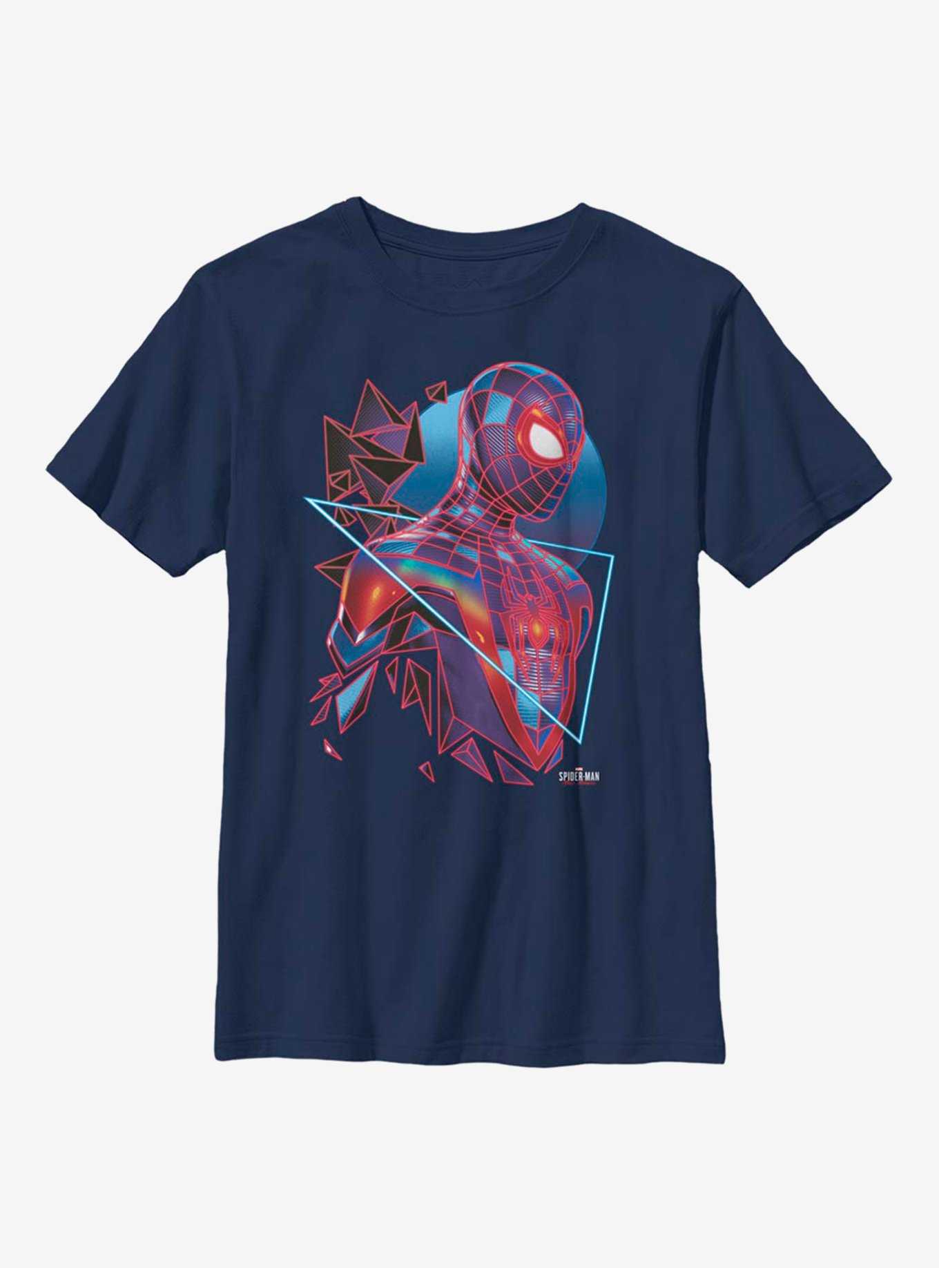 Marvel Spider-Man Miles Morales Eighties Style Youth T-Shirt, , hi-res