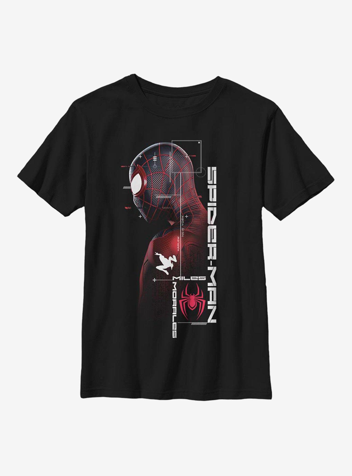 Marvel Spider-Man Miles Morales Spidey Specs Youth T-Shirt, , hi-res