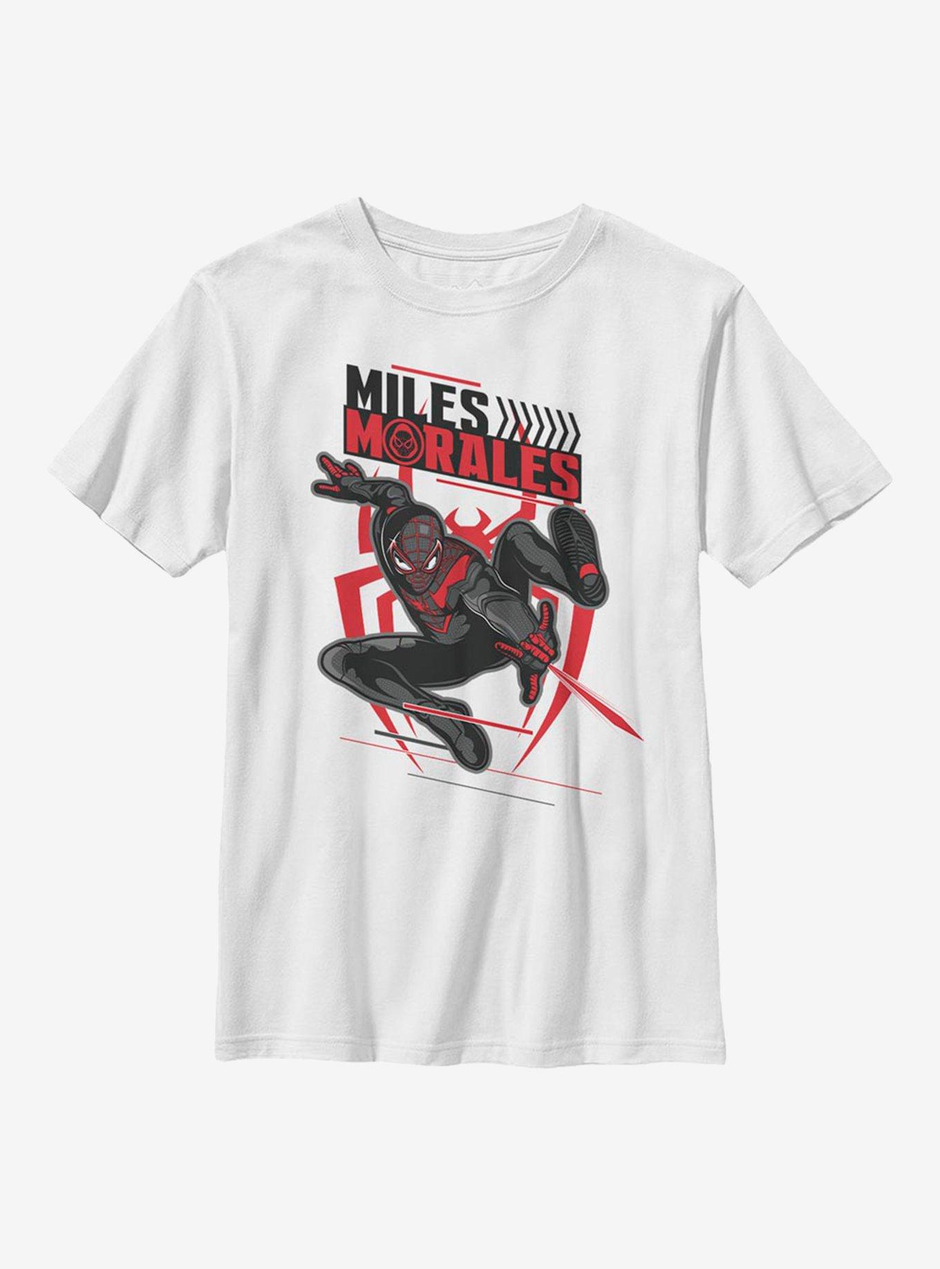 Marvel Spider-Man Miles Morales Swing Morales Youth T-Shirt, , hi-res