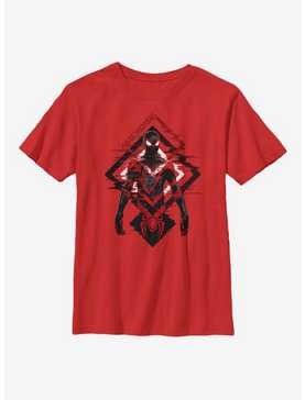 Marvel Spider-Man Miles Morales Triangle Waves Youth T-Shirt, , hi-res