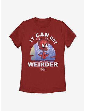 Marvel Spider-Man: Into The Spiderverse It Can Get Weirder Womens T-Shirt, , hi-res