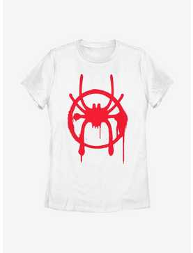 Marvel Spider-Man Miles Morales Symbol Womens T-Shirt, , hi-res