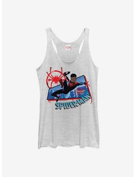 Marvel Spider-Man: Into The Spiderverse Miles Morales City Womens Tank Top, , hi-res