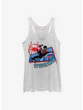 Marvel Spider-Man: Into The Spiderverse Miles Morales City Womens Tank Top, , hi-res