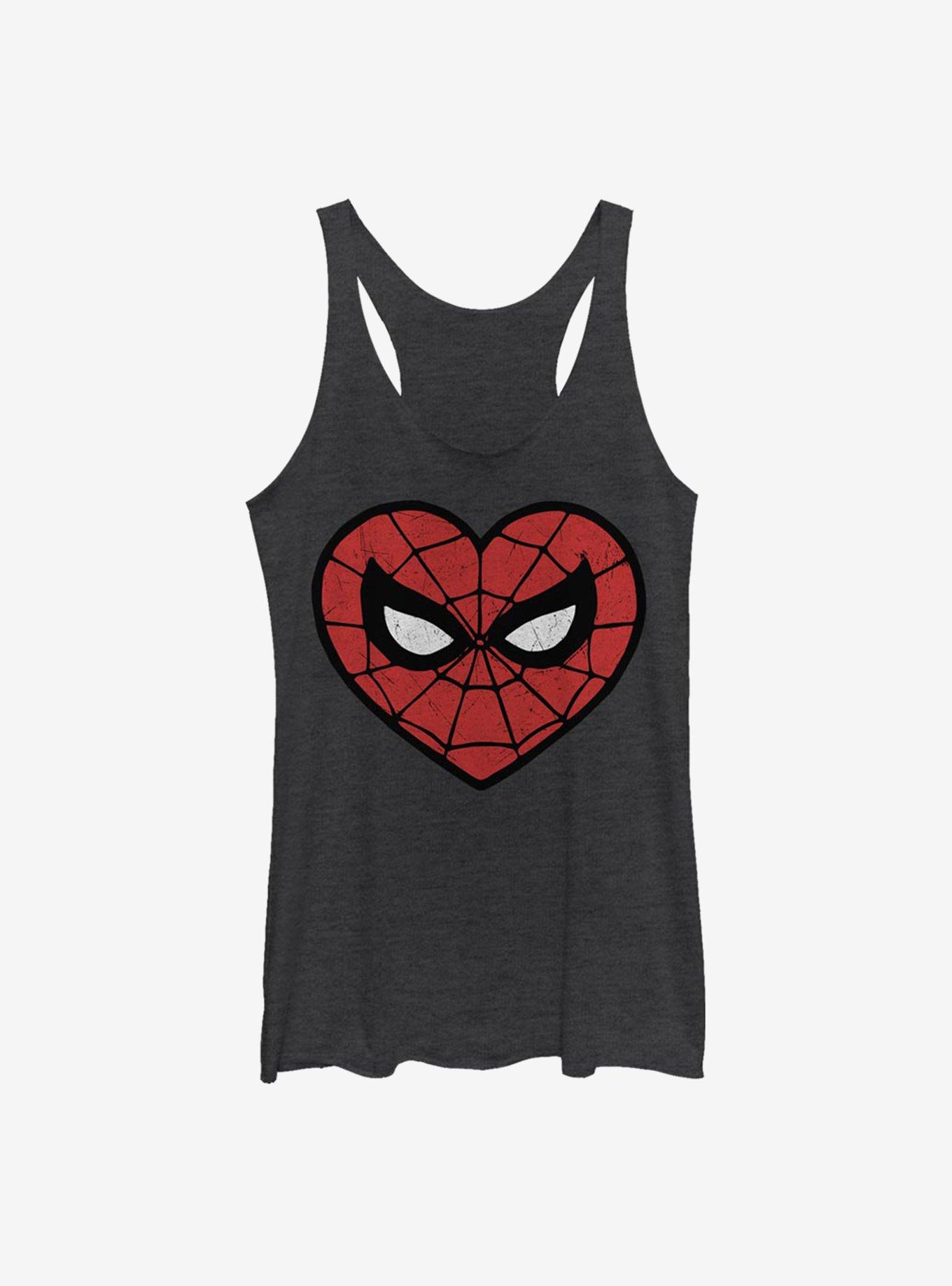 Marvel Spider-Man: Into The Spiderverse Miles Morales Spidey Heartbreaker Womens Tank Top, , hi-res