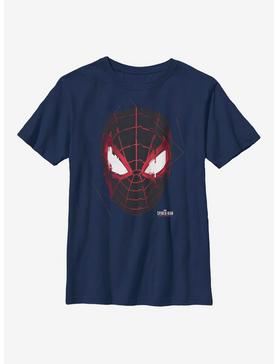 Marvel Spider-Man Miles Morales Glitch Mask Youth T-Shirt, , hi-res