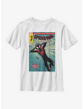 Marvel Spider-Man: Into The Spiderverse Miles Morales Music Time Youth T-Shirt, , hi-res