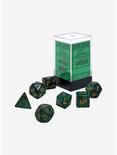 Chessex Jade & Gold Polyhedral Dice Set, , hi-res