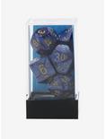 Chessex Scarab Royal Blue With Gold Polyhedral Dice Set, , hi-res