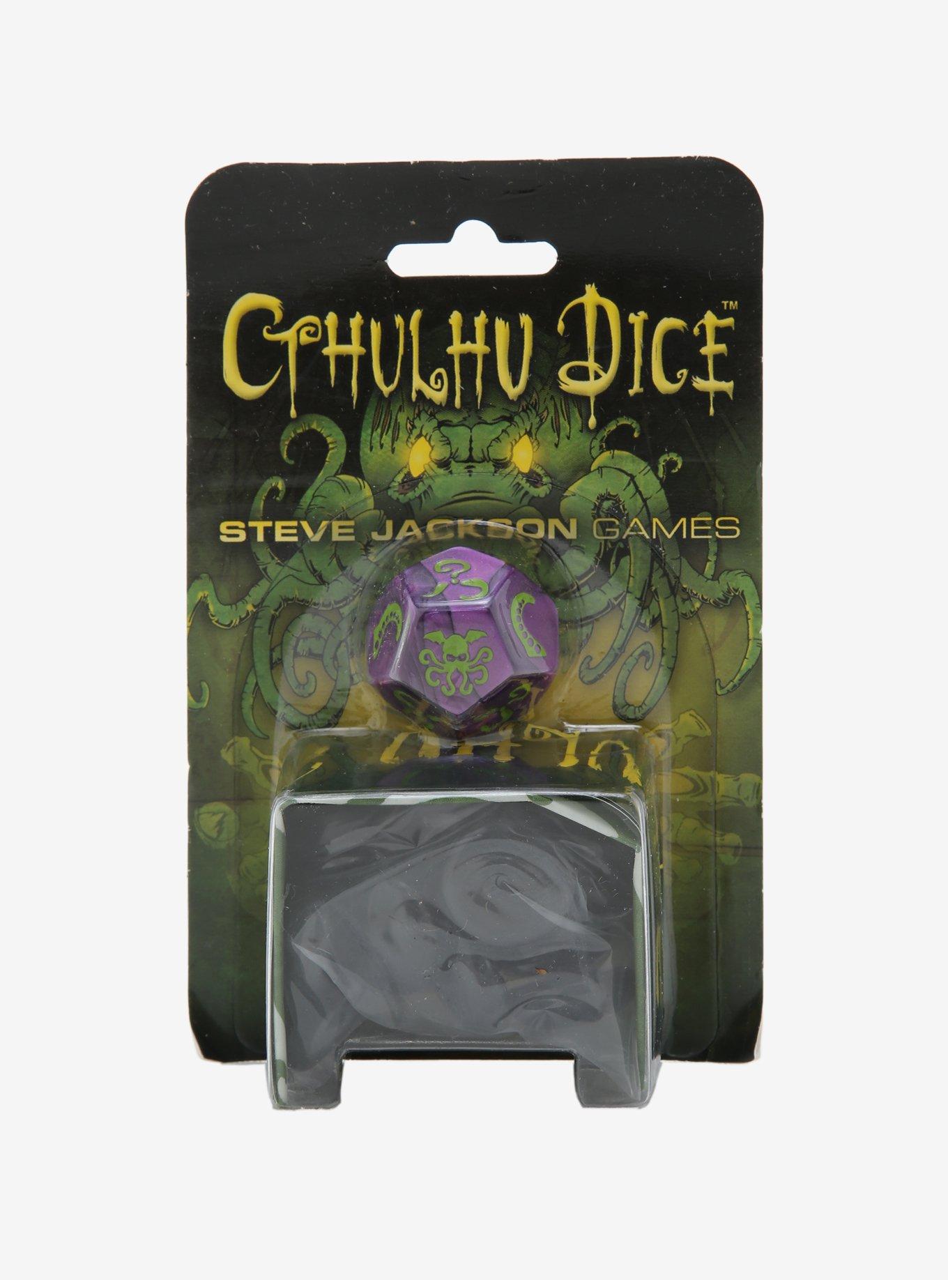 Cthulhu Dice With Purple Die Dice Game, , hi-res