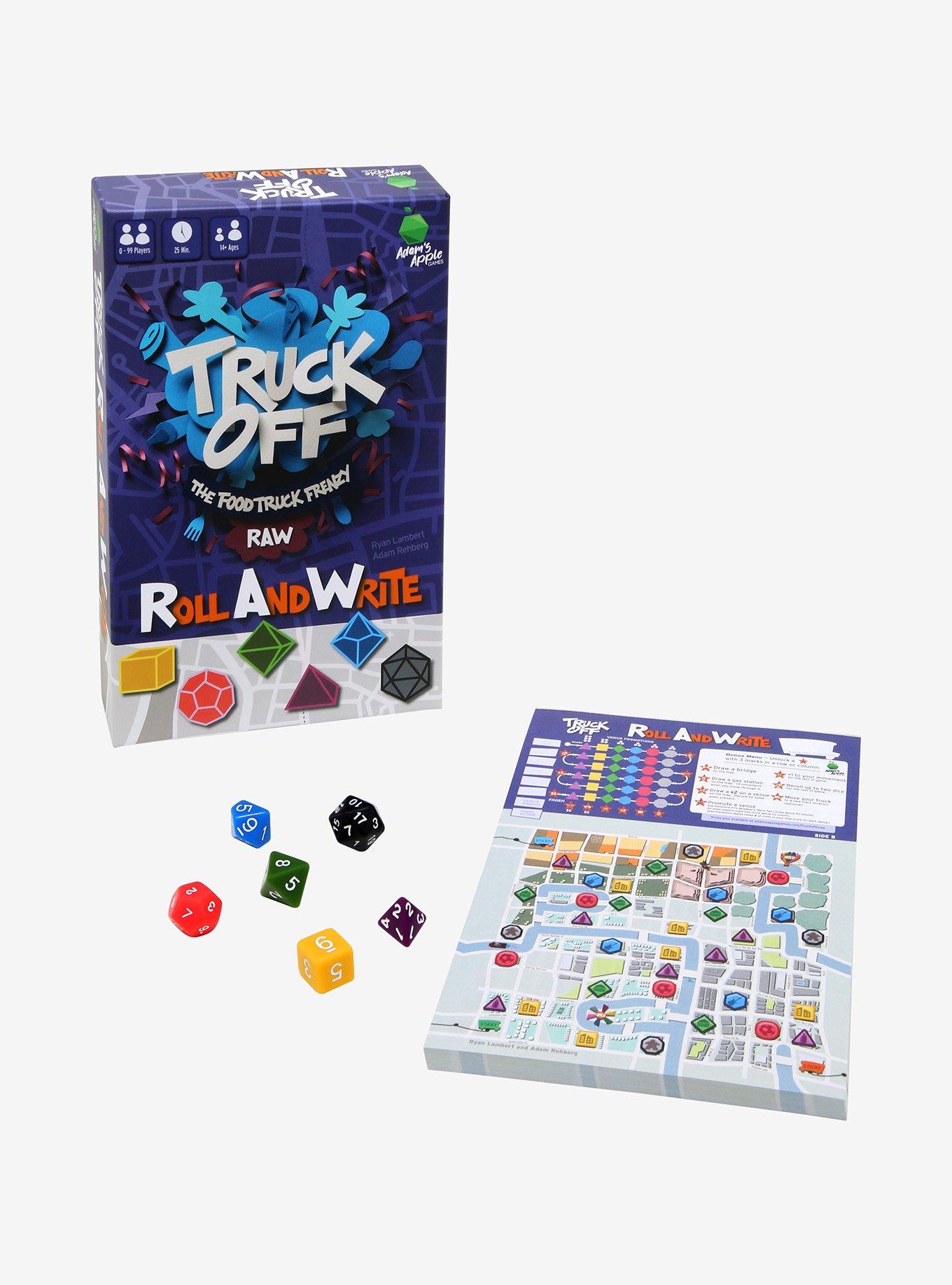 Truck Off Roll And Write Game, , hi-res