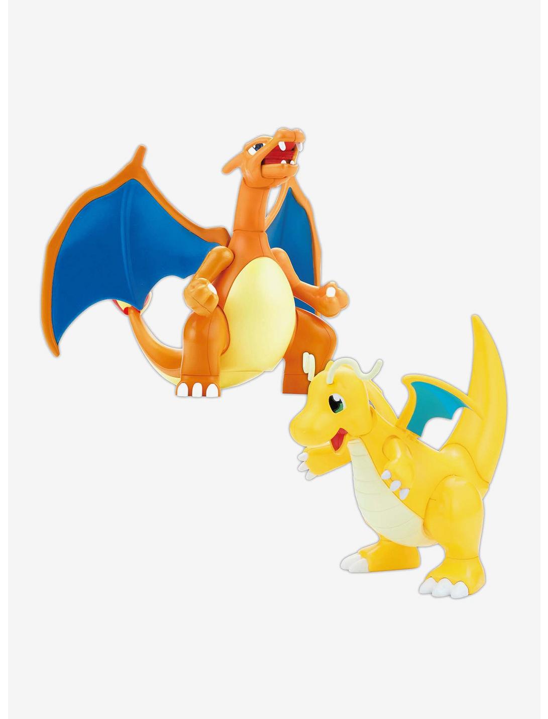 Bandai Spirits Pokemon Charizard & Dragonite Model Kit Set, , hi-res