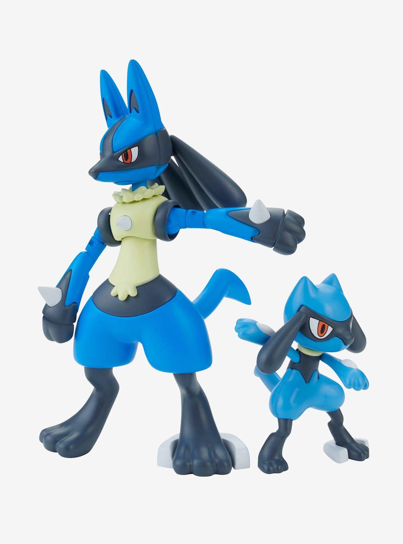 Bandai Spirits Pokemon Riolu & Lucario Model Kit Set, , hi-res