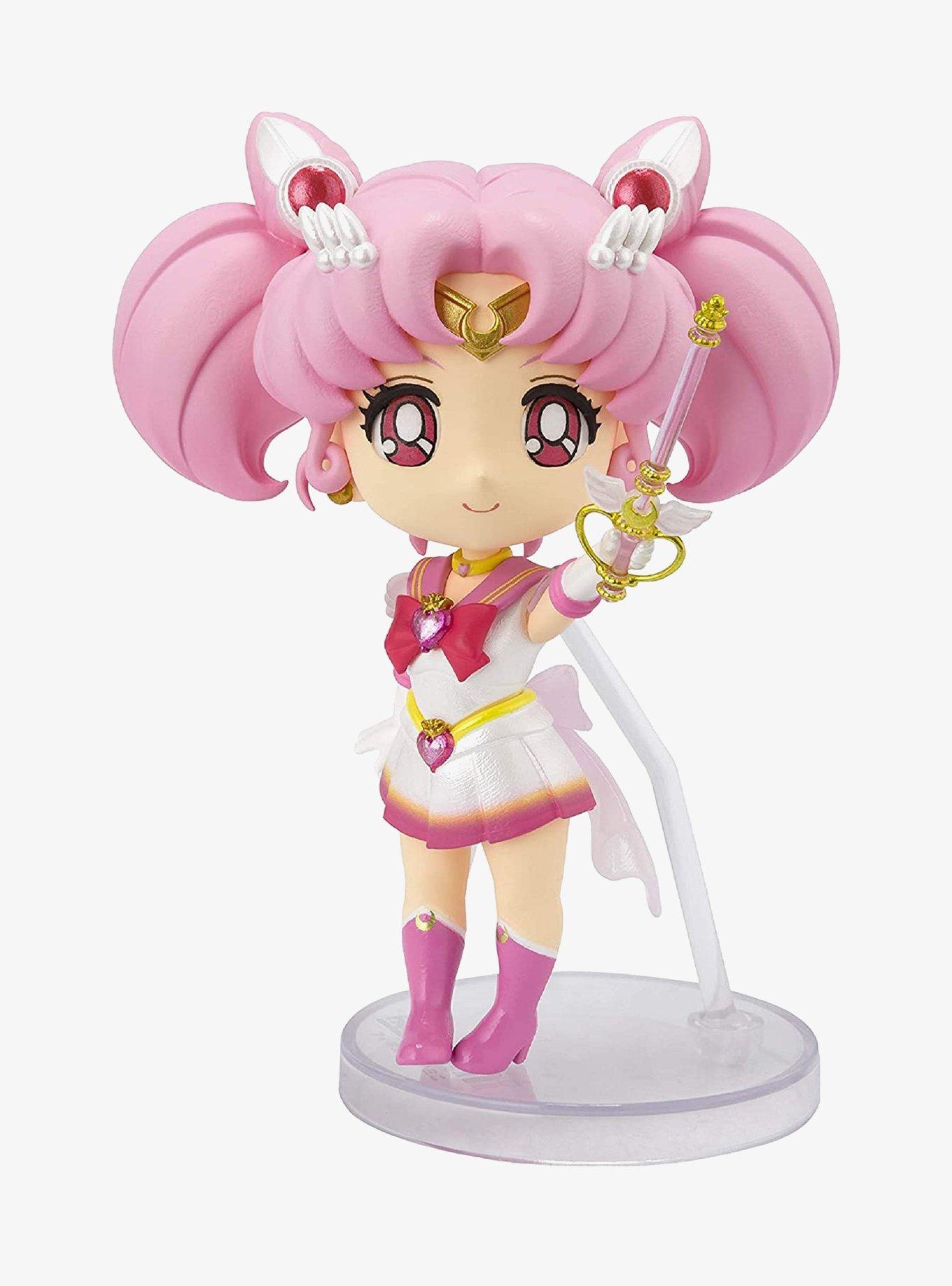 Bandai Spirits Sailor Moon Eternal Figuarts Mini Super Sailor Chibi Moon Figure, , hi-res