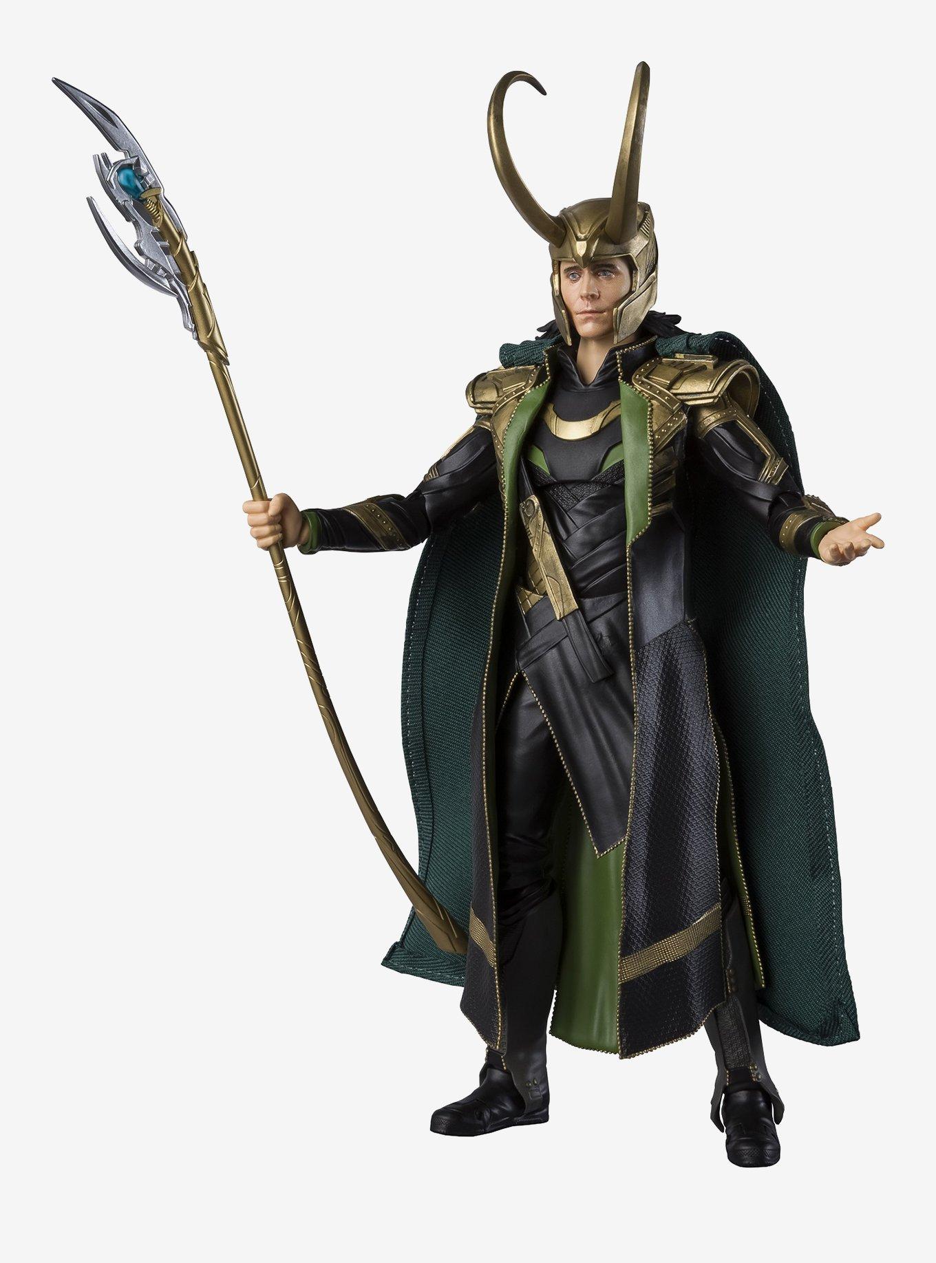 Bandai Spirits Marvel The Avengers S.H.Figuarts Loki Collectible Figure, , hi-res