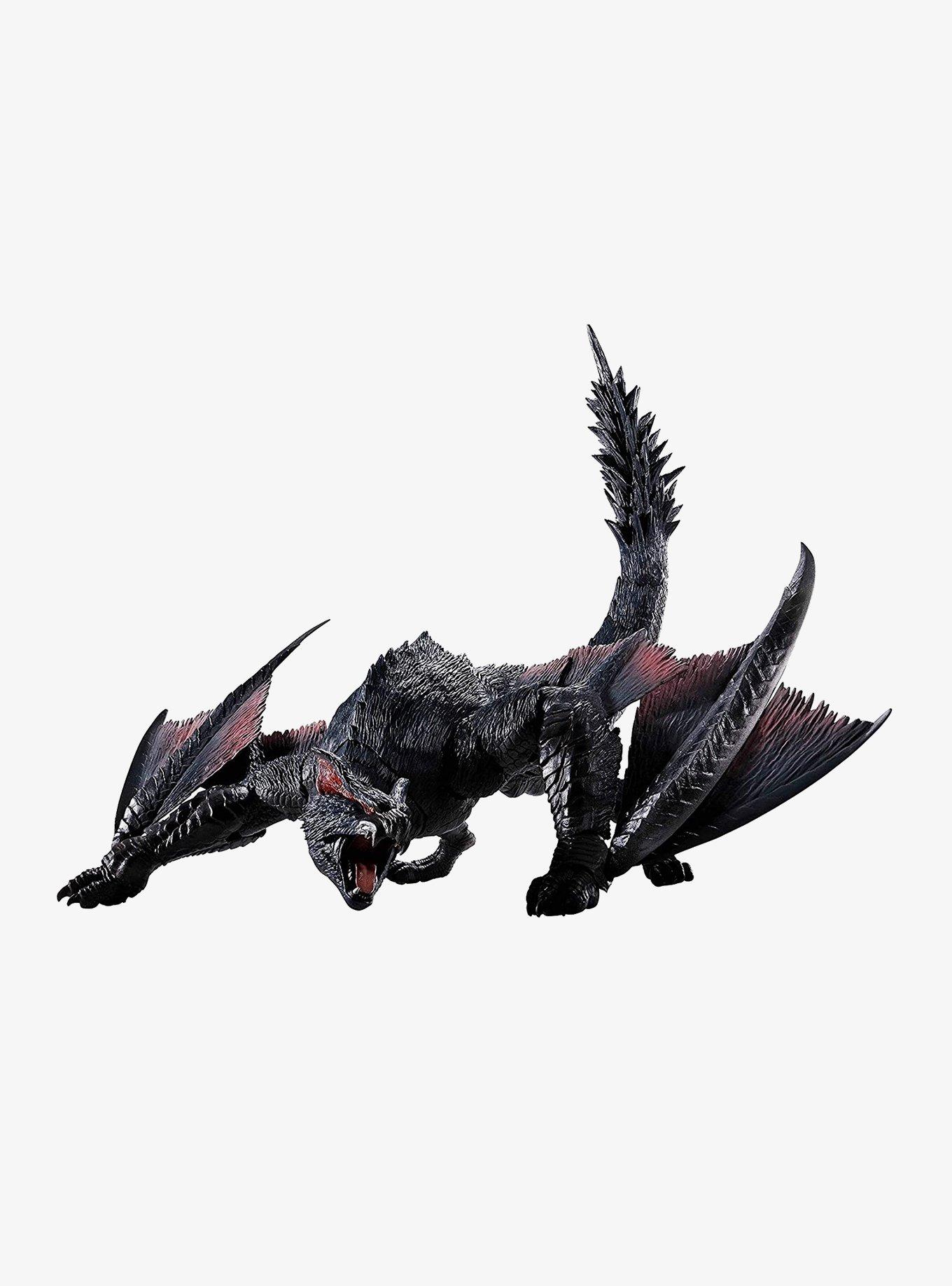 Bandai Spirits Monster Hunter S.H.MonsterArts Nargacuga Figure, , hi-res