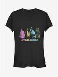 Star Wars Neon Gang Girls T-Shirt, BLACK, hi-res